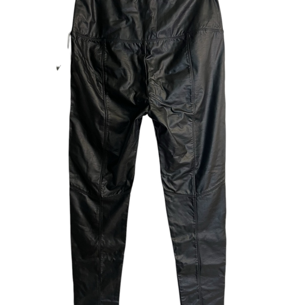 Lysse vegan faux leather leggings size L - Picture 3 of 10